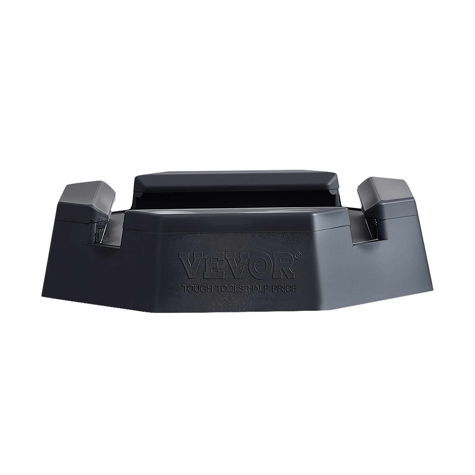 RV Leveling Pads 5000 lbs 4 Pcs Rubber Trailer Jack Pads 5.5" Square Feet 