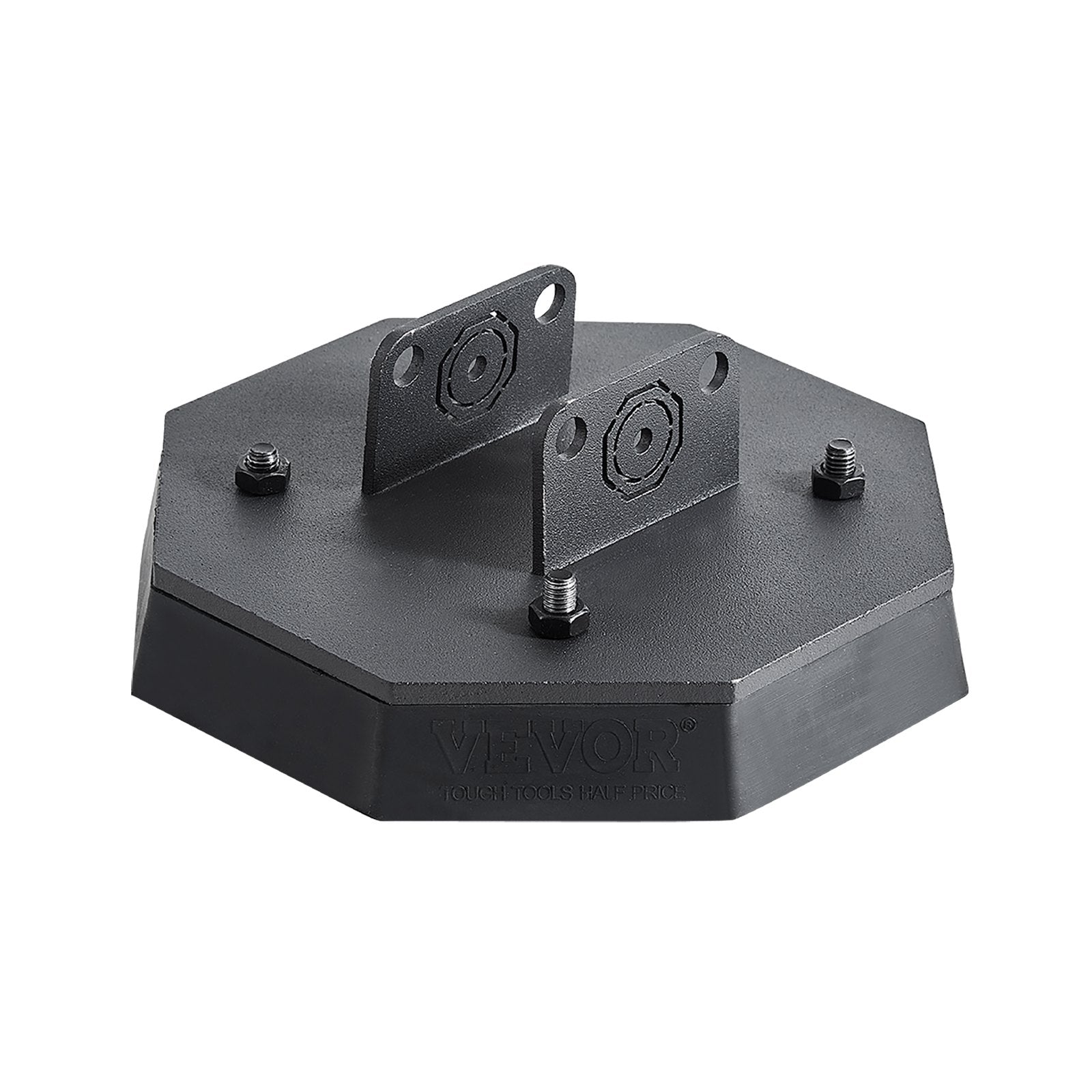 RV Leveling Pads 5000 lbs 4 Pcs Rubber Trailer Jack Pads Scissor Jack Feet 