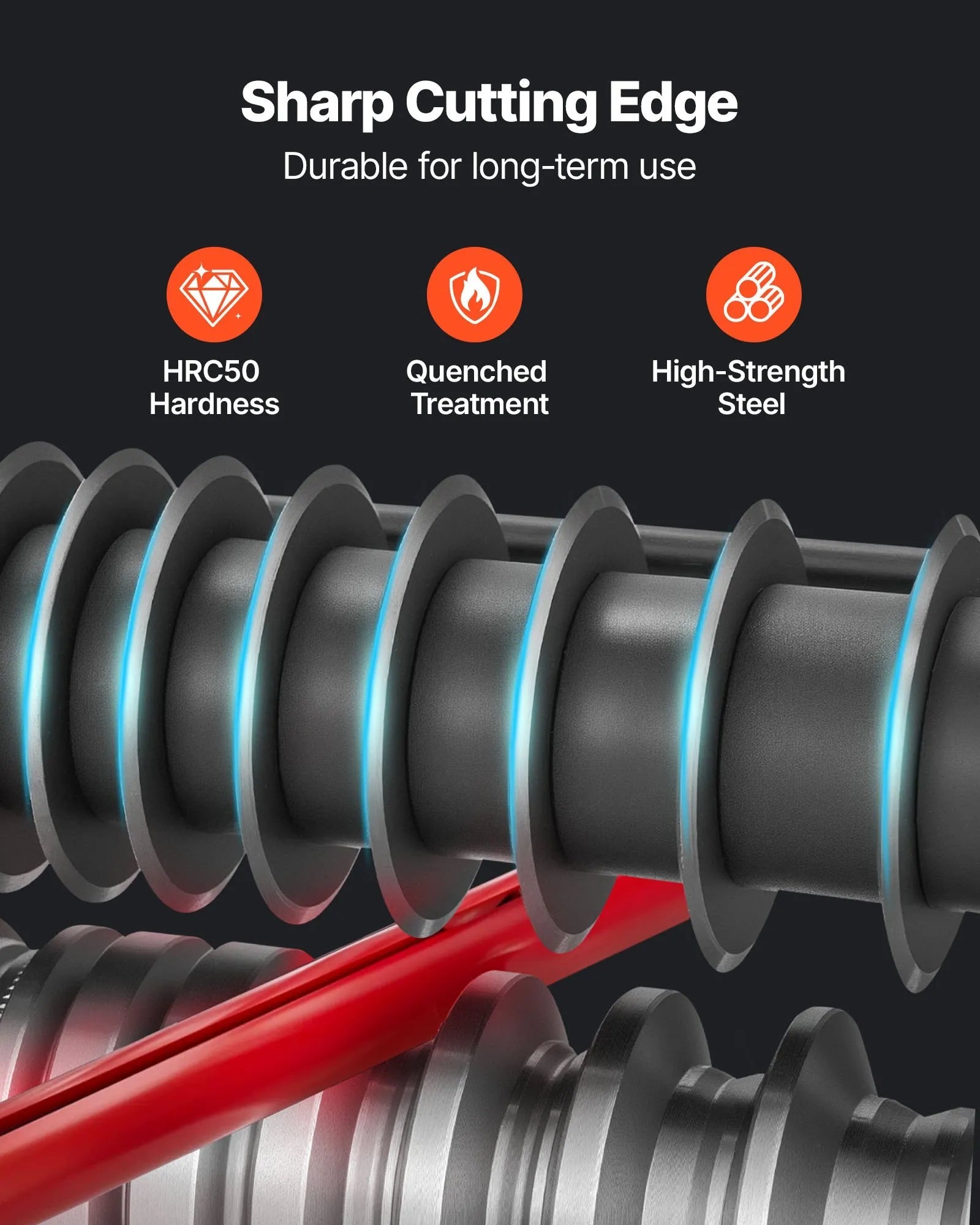VEVOR Electric Wire Stripper Machine, 0.06-1.57 in, 11 Channel Automatic Copper Cable Stripper, 370W Wire Stripper Tool with Manual Hand Crank Mode, Emergency Stop Button, for Scrap Copper Recycling 