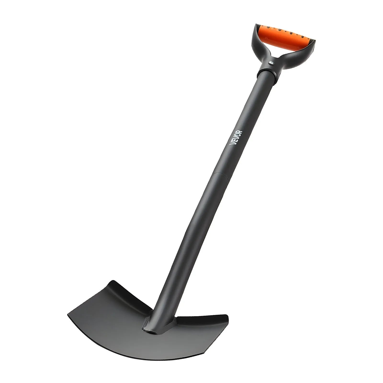 VEVOR Square Shovel, 48 in Heavy-Duty Flat Shovel, Transfer Shovels with Alloy Steel Blade and Non-Slip D-Handle, Detachable and Easy Storage, for Gardening, Construction, Digging, and Snow Shoveling 