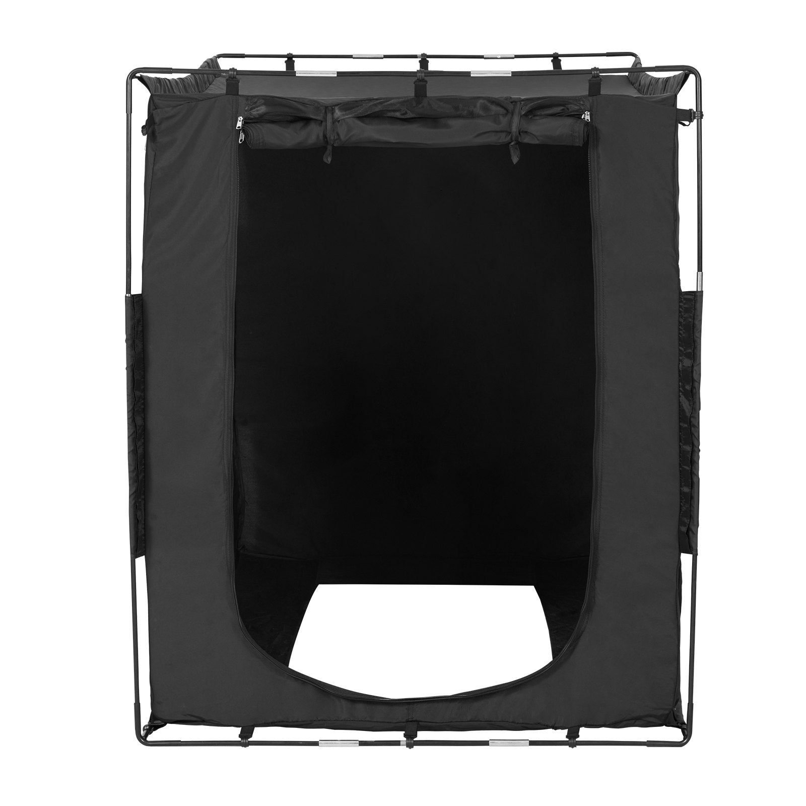 VEVOR 3 Doors Bed Tent Breathable Tent 70% Blackout with 0.37 in Fiber Poles 