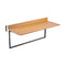 VEVOR Balcony Hanging Table 15 x 39 in Patio Railing Bar Table Adjusable