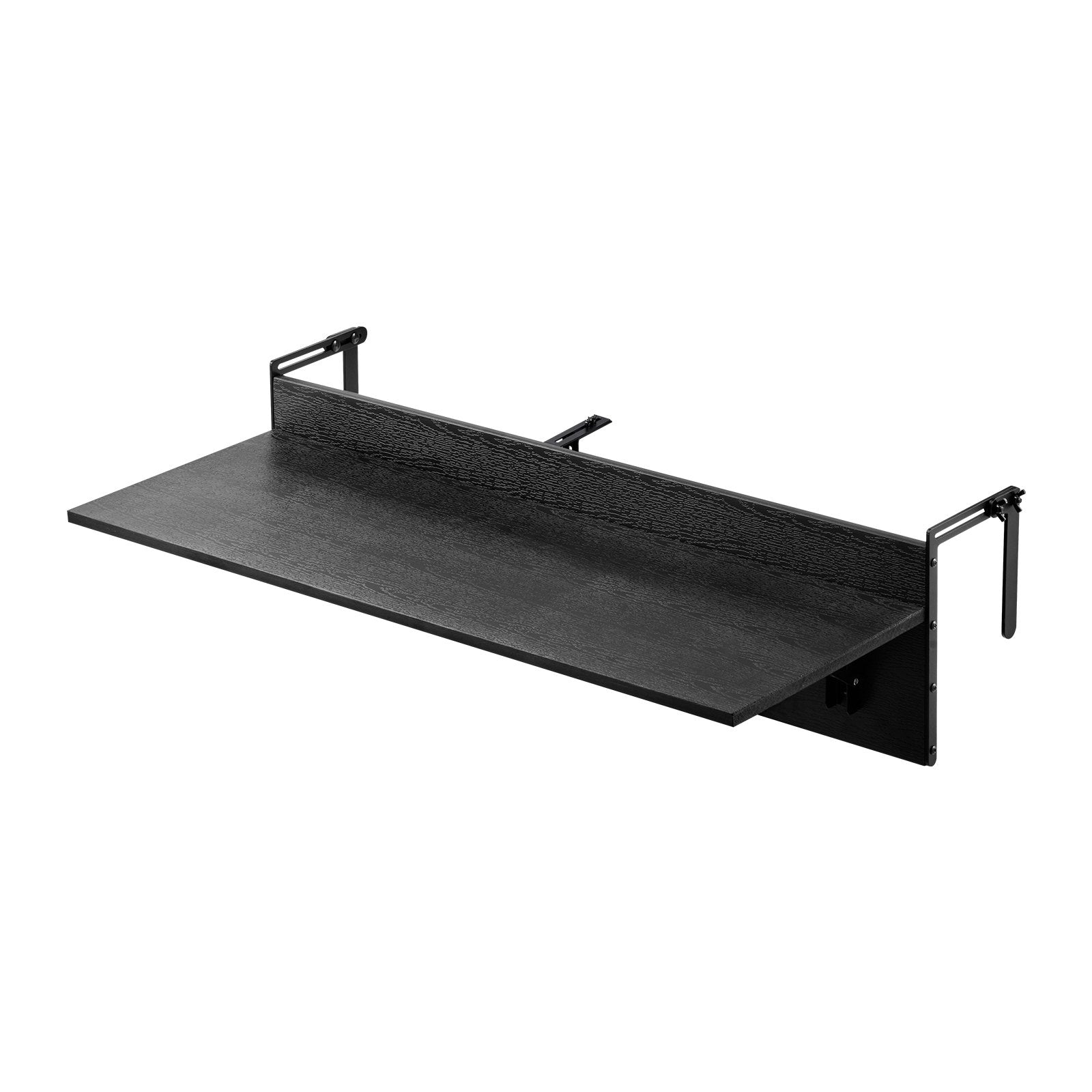 VEVOR Balcony Hanging Table 12 x 48 in Patio Railing Bar Table Foldable 