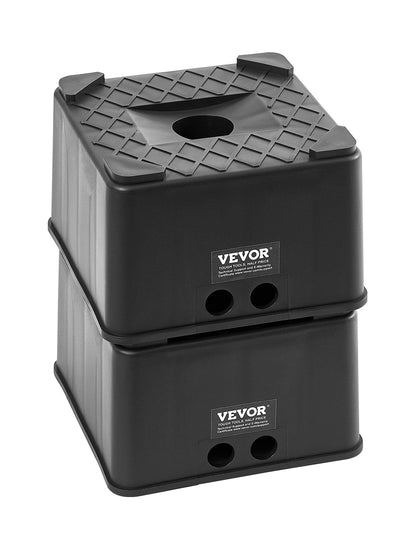 Trailer Jack Blocks 2Pcs 6" High 6000lbs RV Leveling Blocks for 5th Wheels 