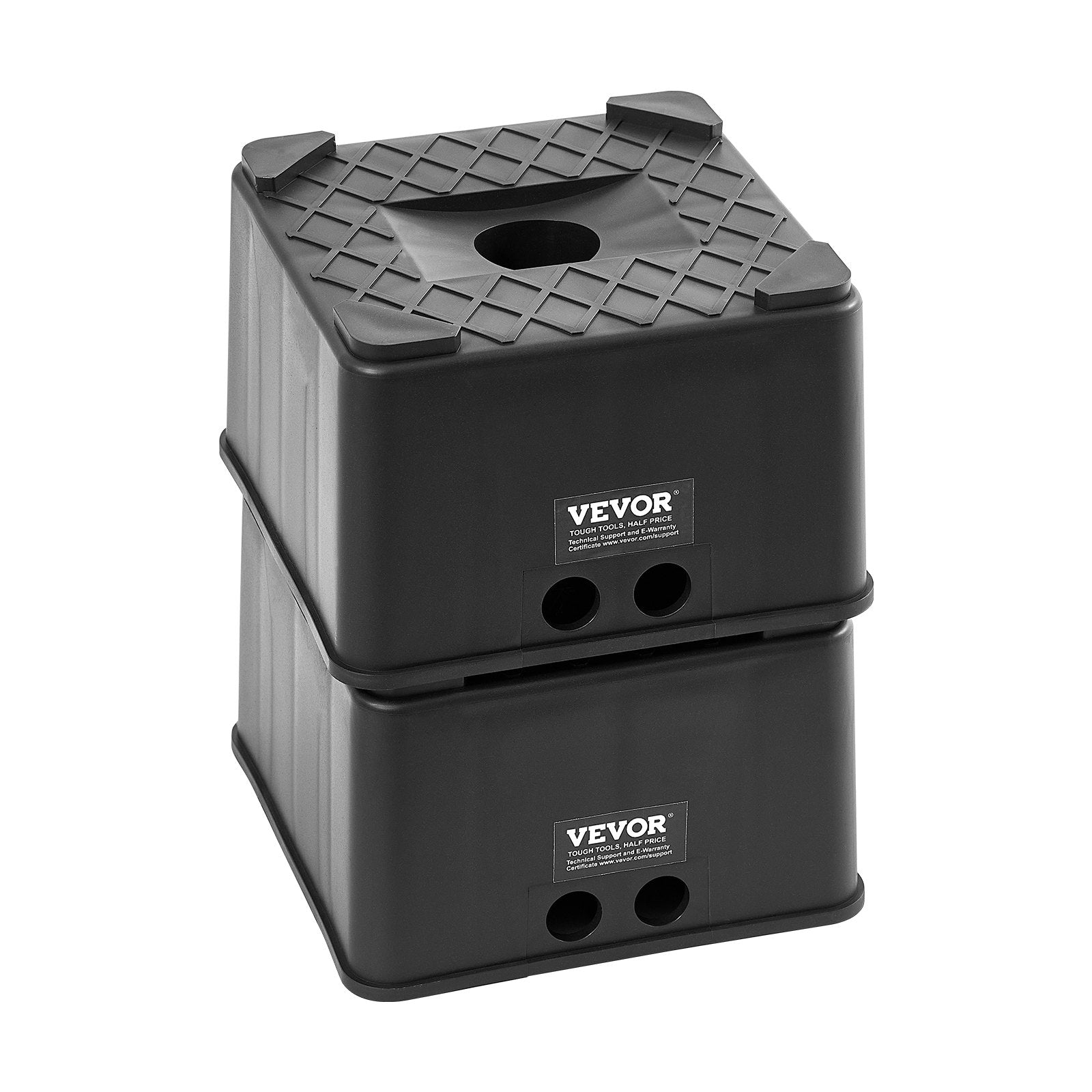 Trailer Jack Blocks 2Pcs 6" High 6000lbs RV Leveling Blocks for 5th Wheels 
