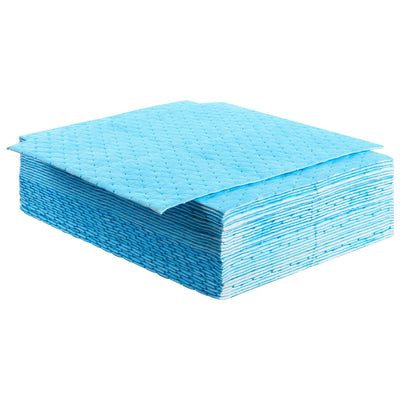 VEVOR Spill Absorbent Pads, Water Absorbing Mat Pad in Dispenser Box, 6 Gal Capacity, 15" L x19" W Polypropylene Absorbent Pad for Water, 30 pcs per Box 