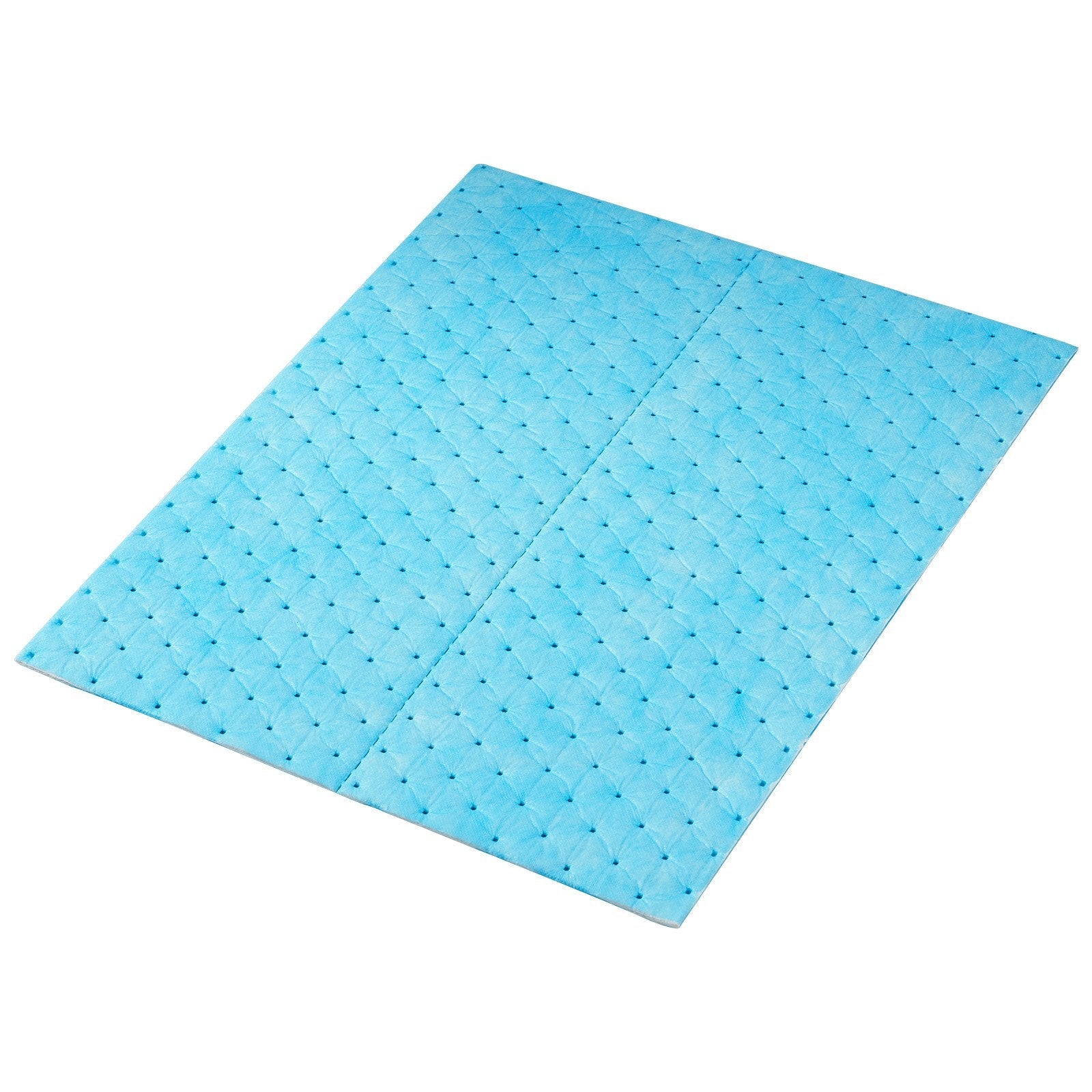 VEVOR Spill Absorbent Pads, Water Absorbing Mat Pad in Dispenser Box, 6 Gal Capacity, 15" L x19" W Polypropylene Absorbent Pad for Water, 30 pcs per Box 
