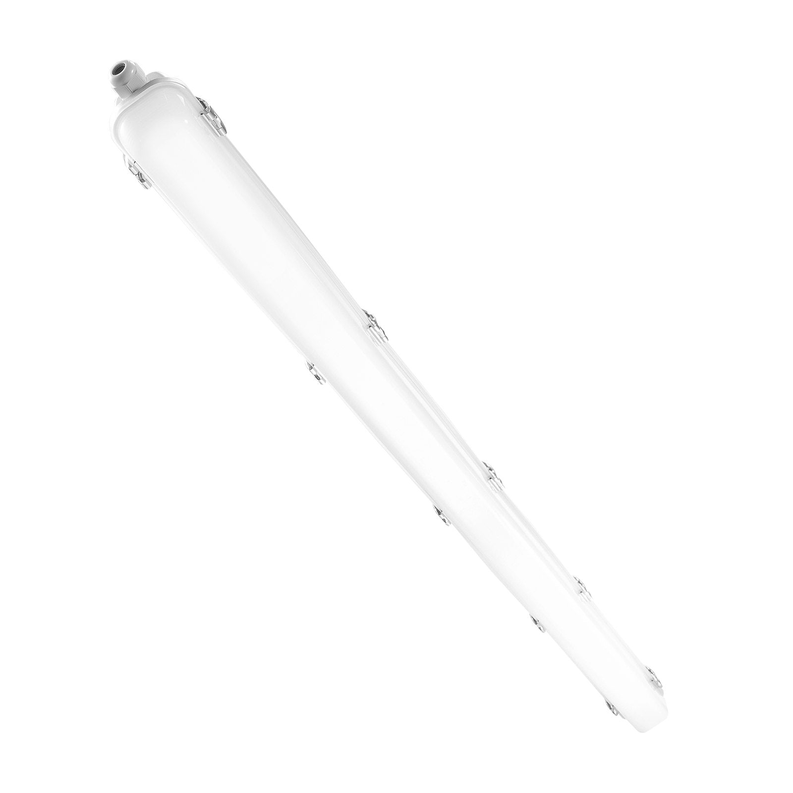 VEVOR 4PCS 4FT LED Vapor Tight Light 60W 7400LM Vapor Proof Light Fixture 5000K 