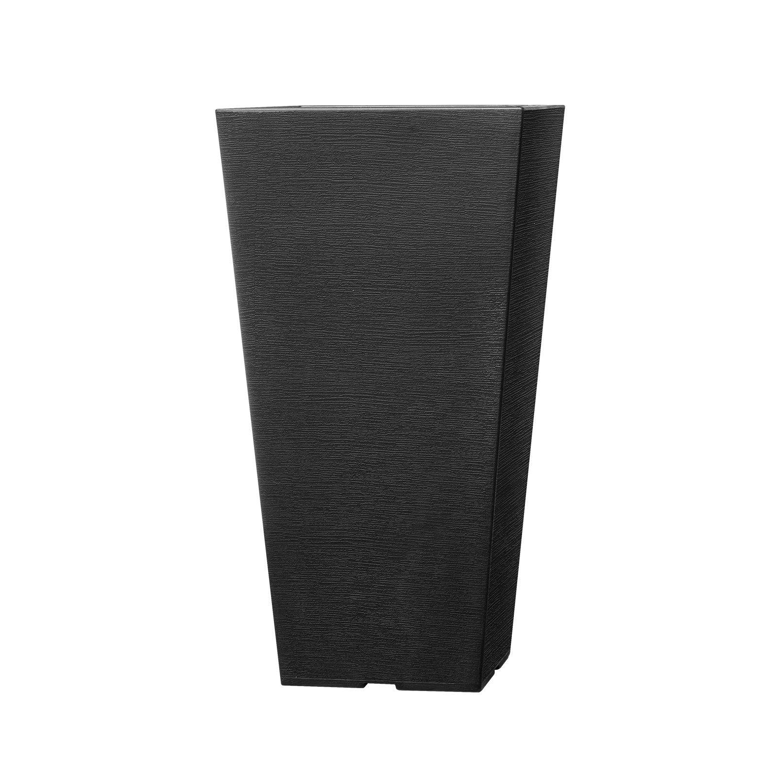 VEVOR Tall Planter Set of 2 Square Tapered Planters 22 in for Outdoor Indoor 