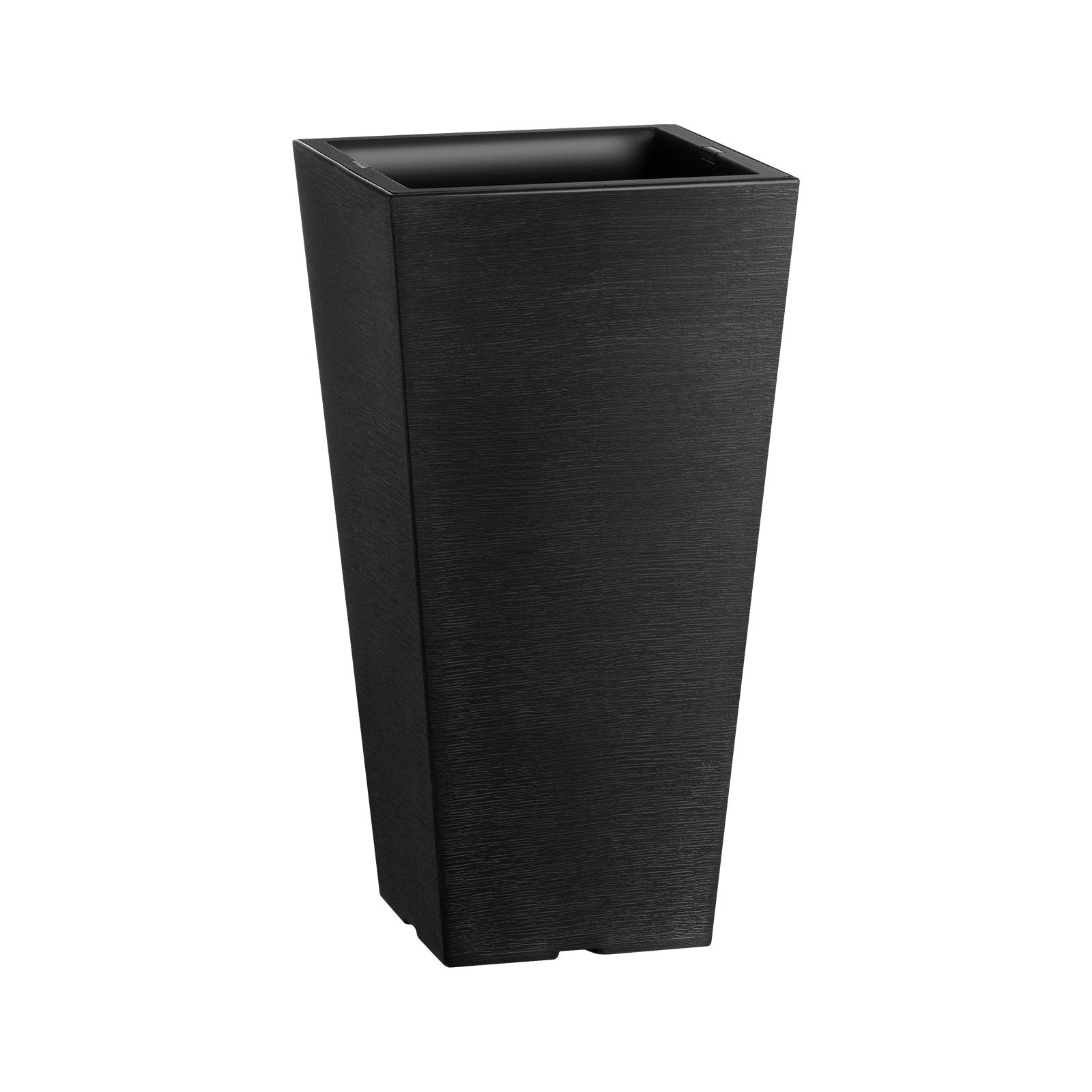 VEVOR Tall Planter Set of 2 Square Tapered Planters 22 in for Outdoor Indoor 