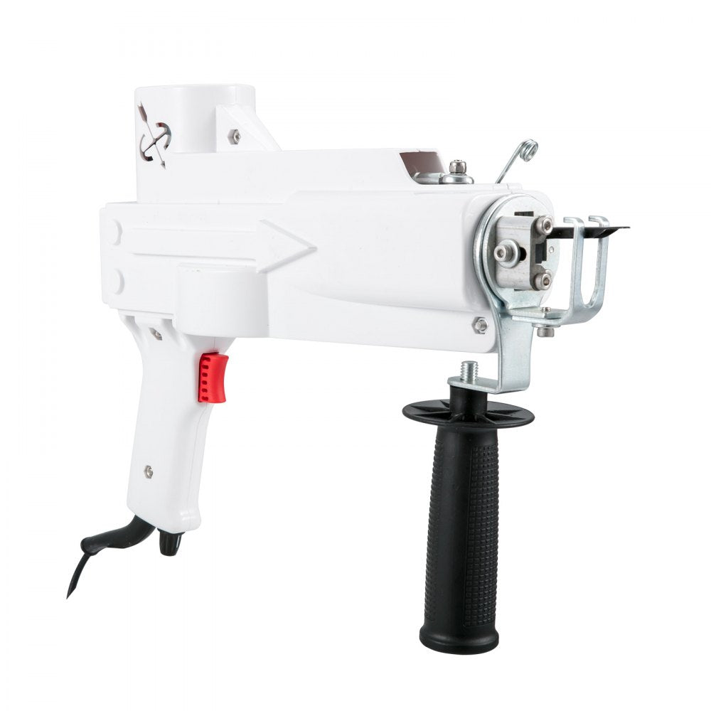 VEVOR Tufting Gun, Cut Pile Electric Carpet Weaving Flocking Machine, Rug Machines Starter Kit, 7-27 Stitches/sec High Speed Rug Making Tools, 4-25 mm Adjustable Height, 110V 