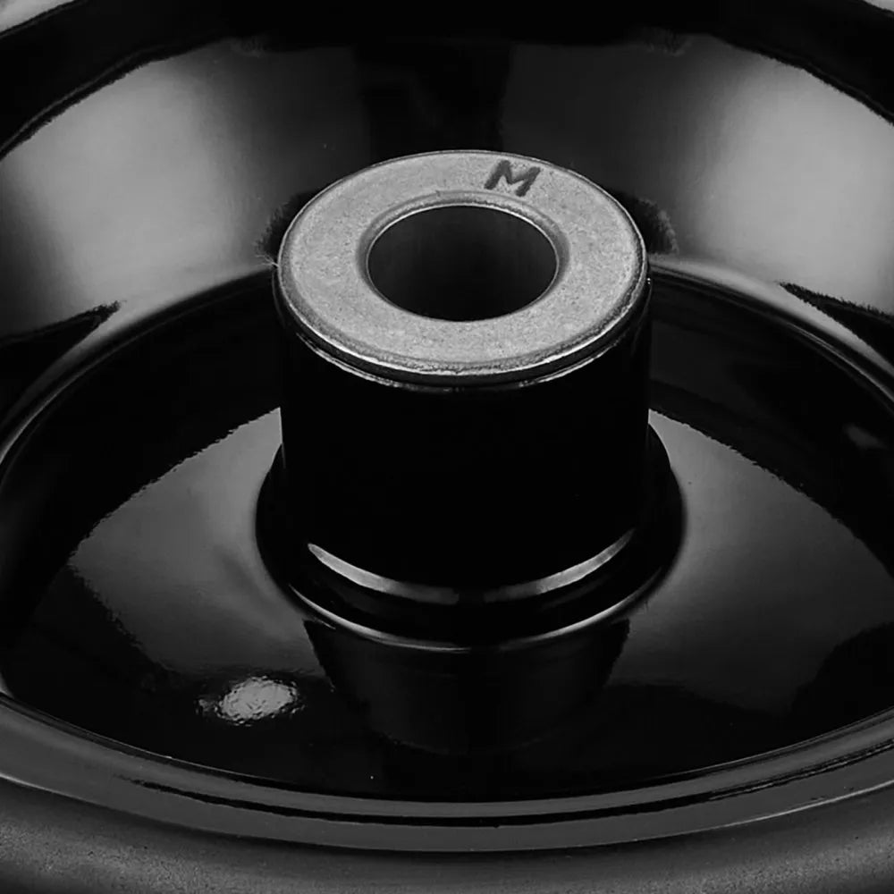 VEVOR Lawn Mower Tires with Rim, 11x4-7" Tubeless Tractor Tires, 2-Pack Tire and Wheel Assemby, Flat-free PU Tire, 3.4" Centered Hub, 3/4" Bushing Size, 20 PCS Adapters for Riding Mowers Lawn Tractors