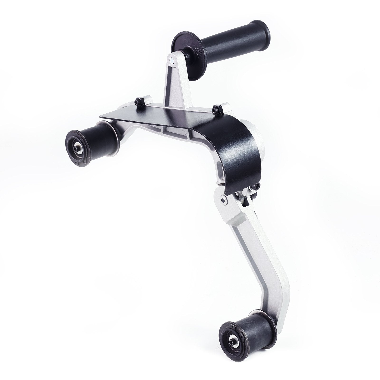 VEVOR Belt Sander Adapter for Angle Grinder, Pipe or Tube Sanding Attachment with 5/8-11" Imperial Thread and 10PCS Sanding Belts, Belt Sander Attachment Pipe Polishing Adapter for Rust Removal 