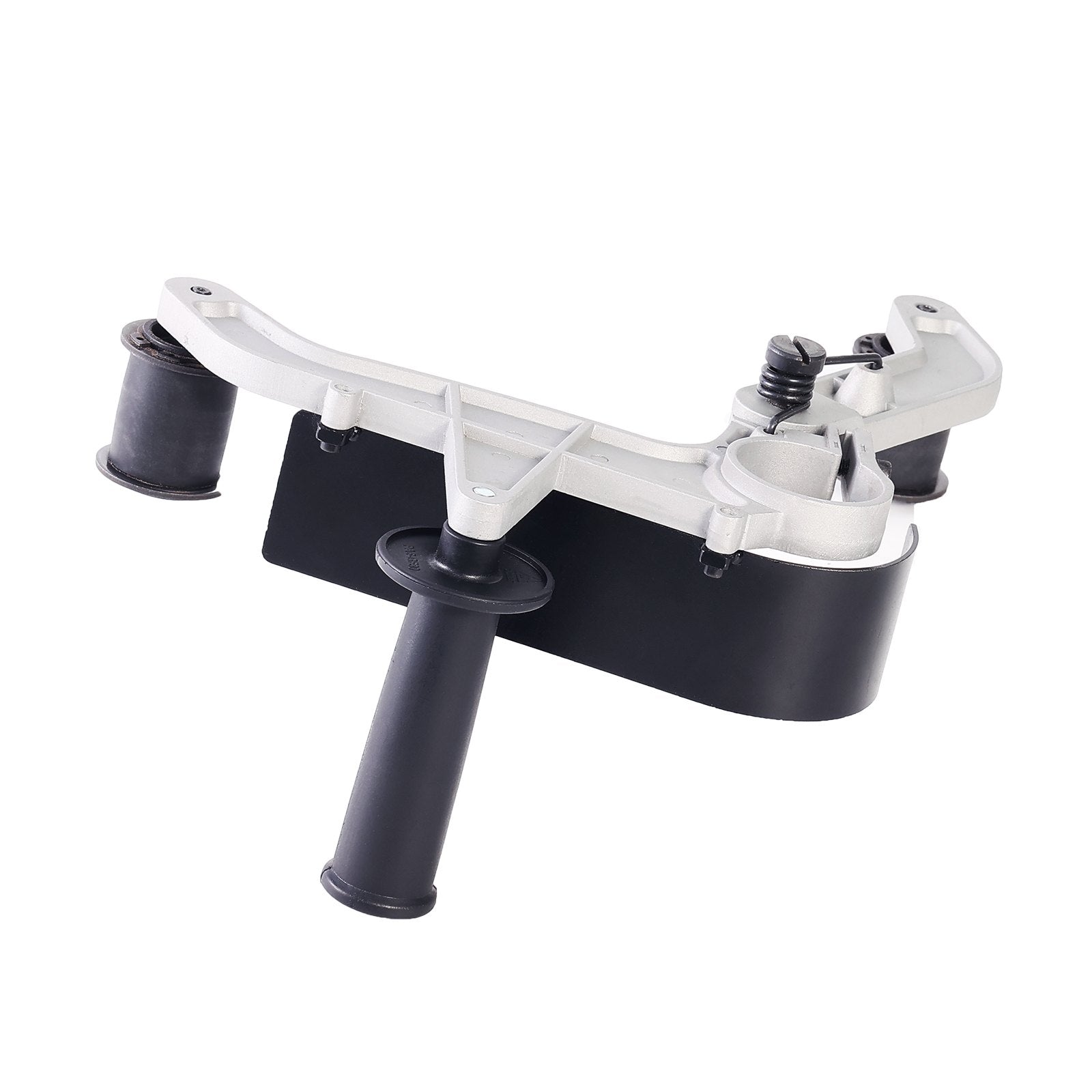 VEVOR Belt Sander Adapter for Angle Grinder, Pipe or Tube Sanding Attachment with 5/8-11" Imperial Thread and 10PCS Sanding Belts, Belt Sander Attachment Pipe Polishing Adapter for Rust Removal 