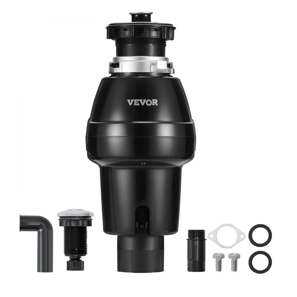VEVOR Garbage Disposal 3/4 HP Continuous Food Waste Disposer 3250 RPM EZ Connect 