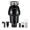 VEVOR Garbage Disposal 3/4 HP Continuous Food Waste Disposer 3260 RPM 3-Bolt