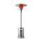 VEVOR Propane Patio Heater 50000BTU Tall Hammered w/Round Table Outdoor Silver