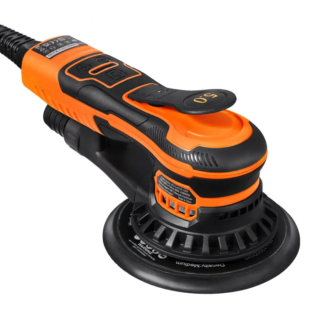 VEVOR Random Orbital Sander 5 & 6-Inch Brushless Orbital Sander Sander 10000 PRM