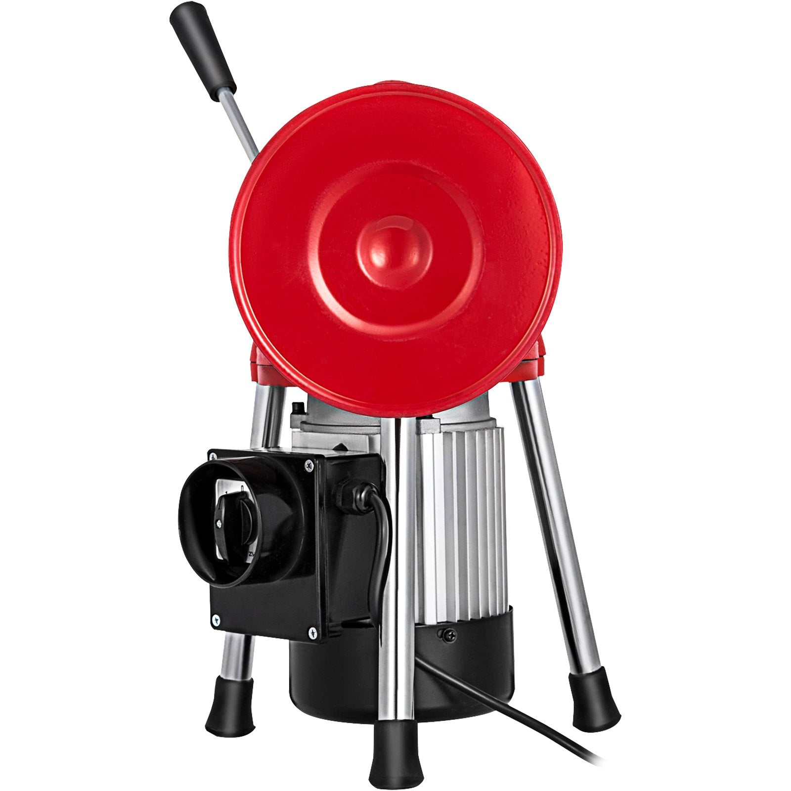 VEVOR Drain Cleaner Machine, 250W 2 Cables, Electric Drain Auger for 3/4\" to 4\" Pipes, Power Spin with Autofeed Function & 6 Cutters, Sewer Snake for Toilet, Sewer, Bathroom, Sink and Shower 