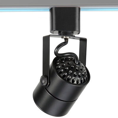 VEVOR LED Track Lighting Heads, 6.5W 3000K 470lm Warm White, Dimmable H Type Track Light Head, CRI85+ True Color Rendering Adjustable Tilt Angle Track Lighting Fixture for Accent Retail, 6 Pack, Black 
