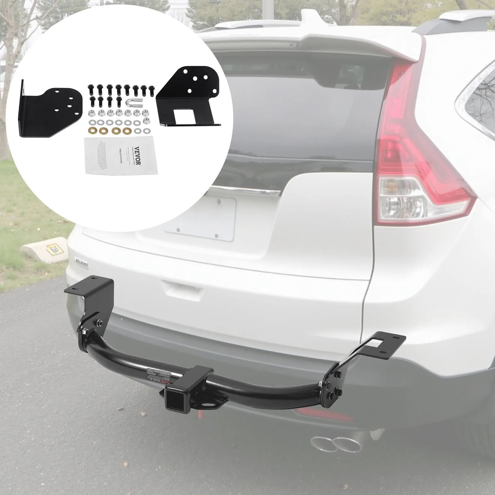 VEVOR Class 3 Trailer Hitch Tow Hitch with 2" Receiver for 2012-2016 Honda CR-V