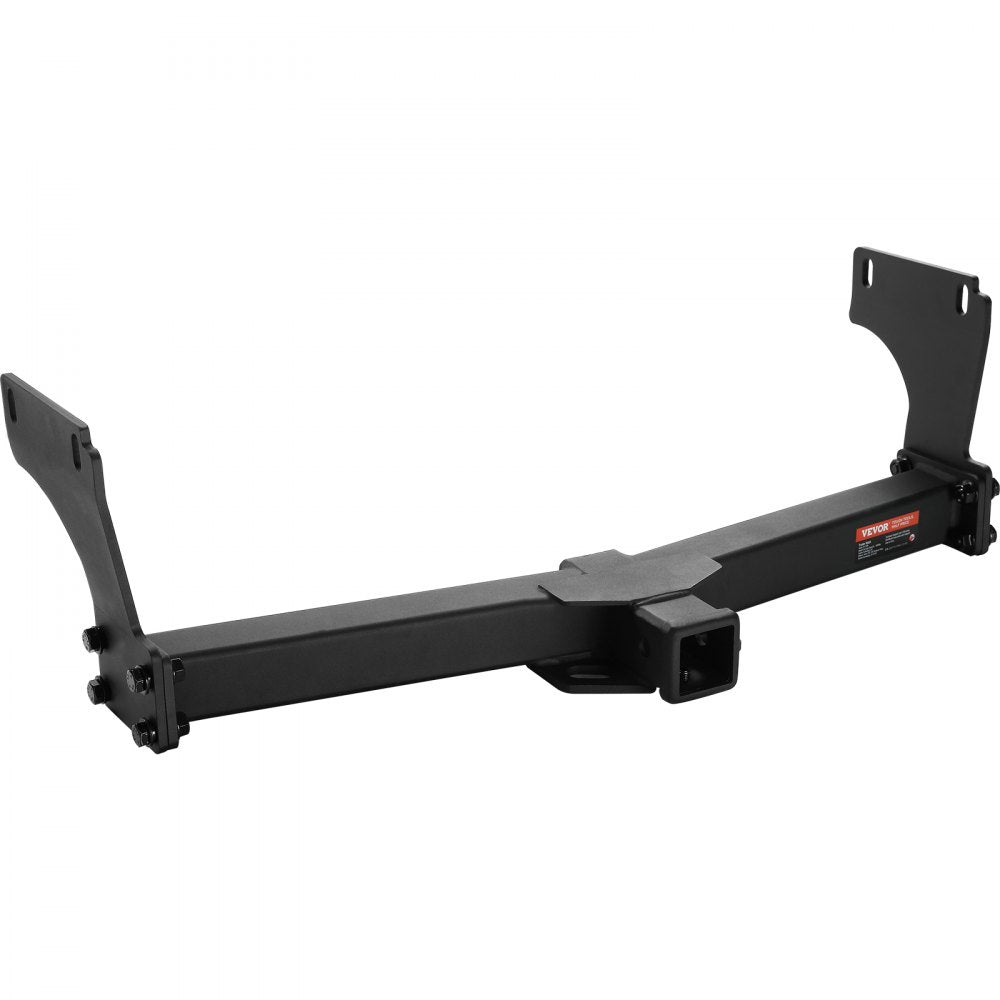 VEVOR Class 3 Trailer Hitch, 2-Inch Receiver, Q455B Steel Tube Frame, Compatible with 2011-2022 Jeep Grand Cherokee, Multi-Fit Hitch to Receive Ball Mount, Cargo Carrier, Bike Rack, Tow Hook, Black 