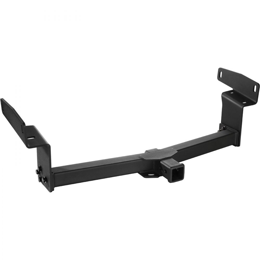 VEVOR Class 3 Trailer Hitch, 2-Inch Receiver, Q455B Steel Tube Frame, Compatible with 2019-2023 Toyota RAV4, 6000 lbs, Multi-Fit Hitch to Receive Ball Mount, Cargo Carrier, Bike Rack, Tow Hook, Black 