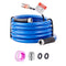 VEVOR 15ft Heated Water Hose for RV, Heated Drinking Water Hose Antifreeze to -45°F, Automatic Self-regulating, 5/8