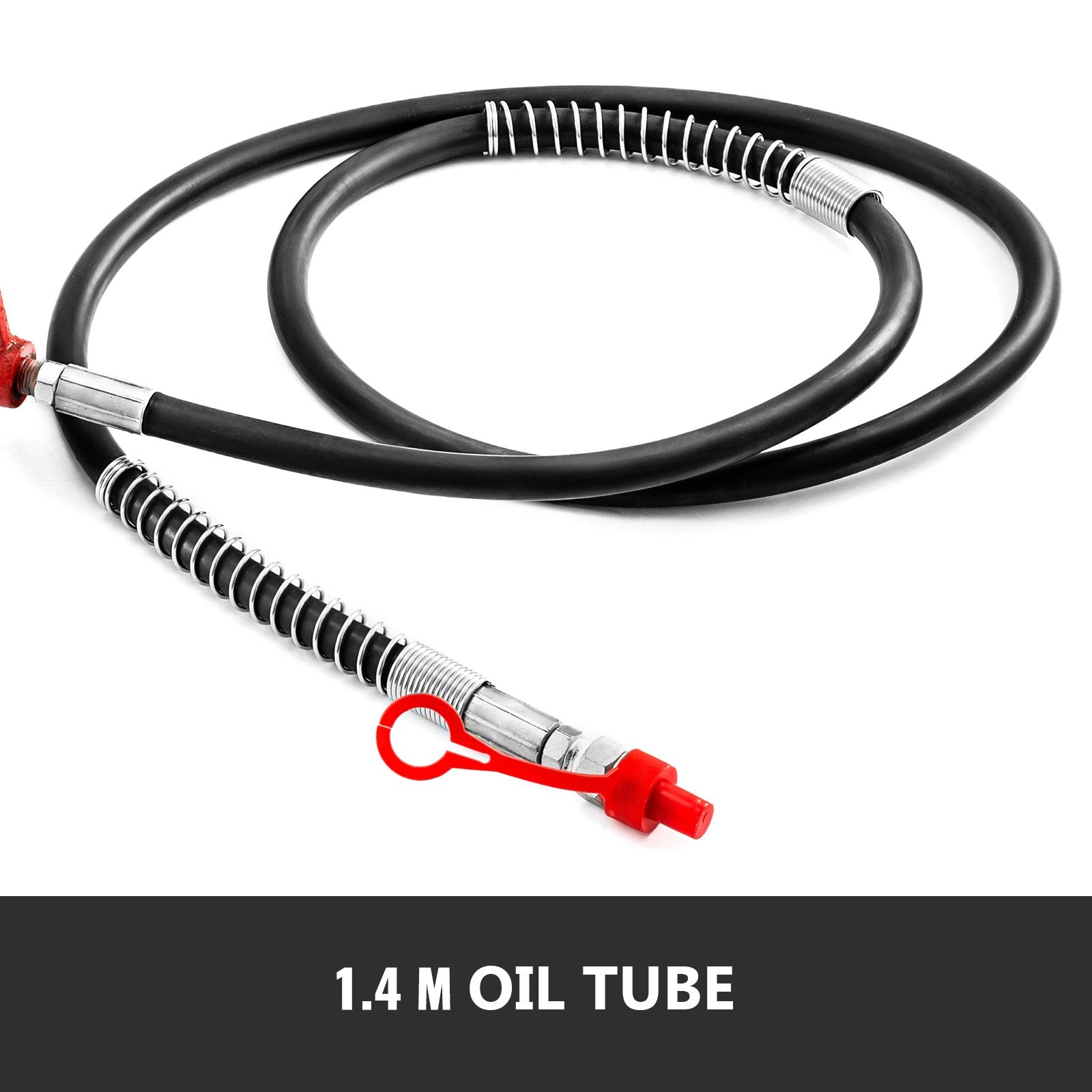 10Ton Porta Power Hydraulic Jack Body Frame Repair Kit 1.4M Lengthen Hose Lift Ram 
