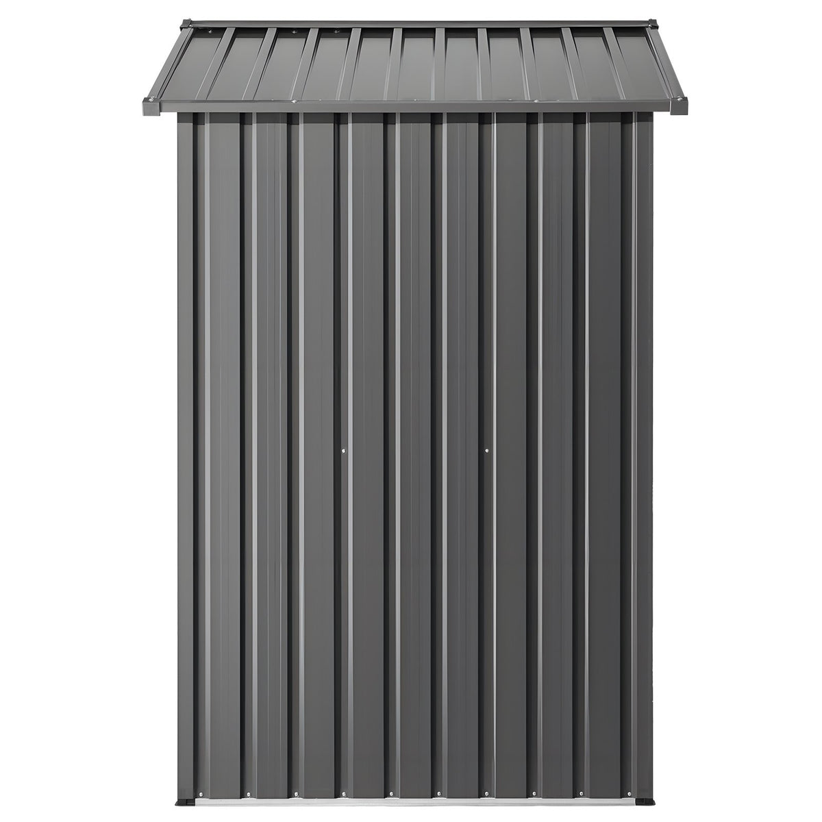 6' x 4' Metal Garden Shed with Lockable Doors & Vents