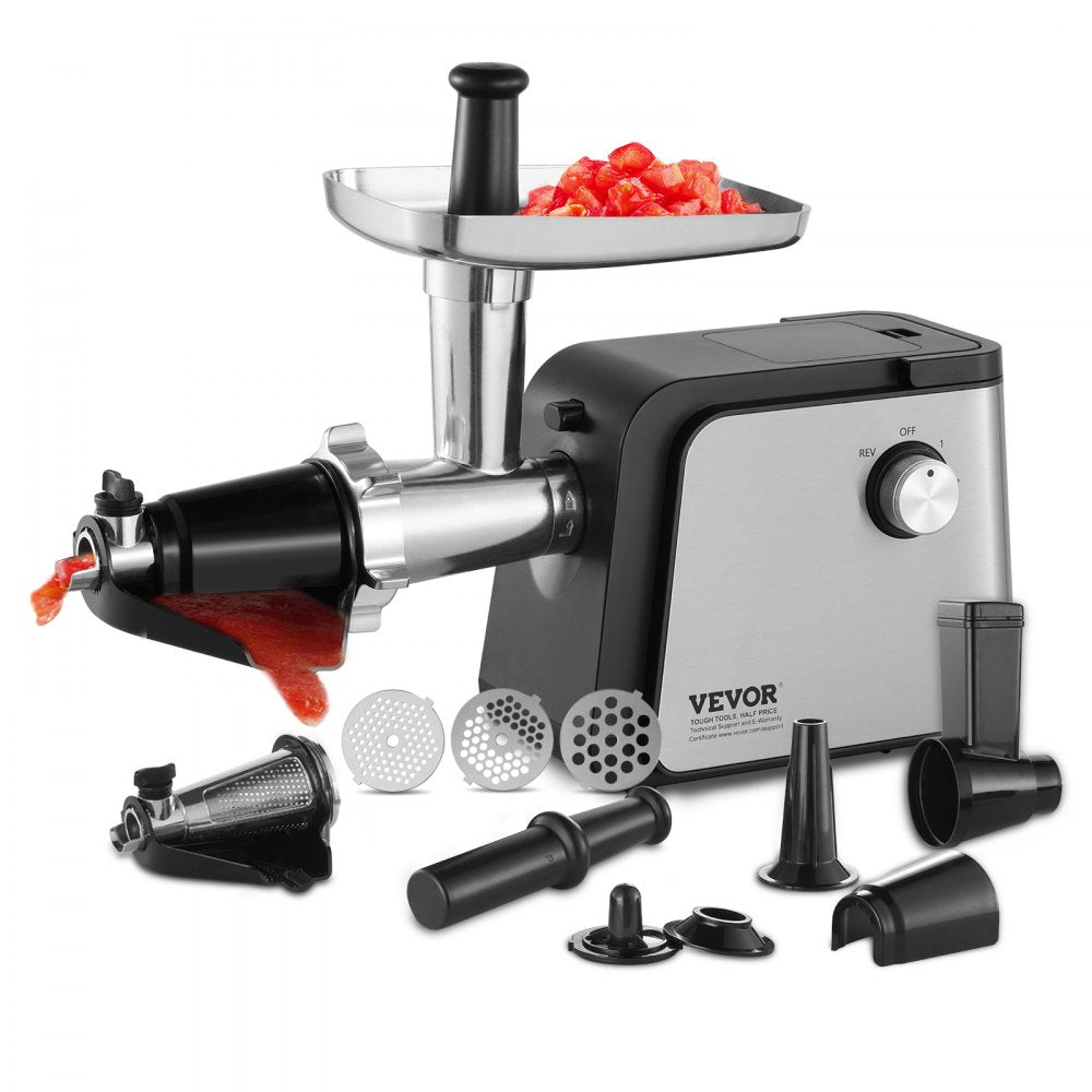 VEVOR 4.9 LBS/Min Electric Tomato Strainer 500W Tomato Sauce Maker Machine Home 