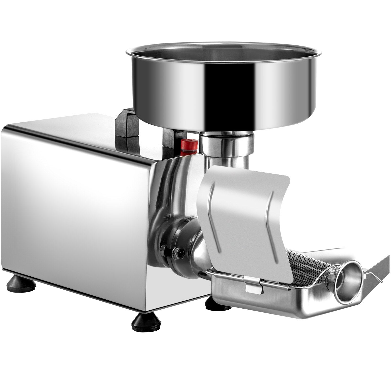 VEVOR 110V Electric Tomato Strainer 370W Commercial Grade Tomato Milling Machine Stainless Steel Tomato Press and Strainer 90-160 Kg/H Pure Copper Motor Food Strainer and Sauce Maker 