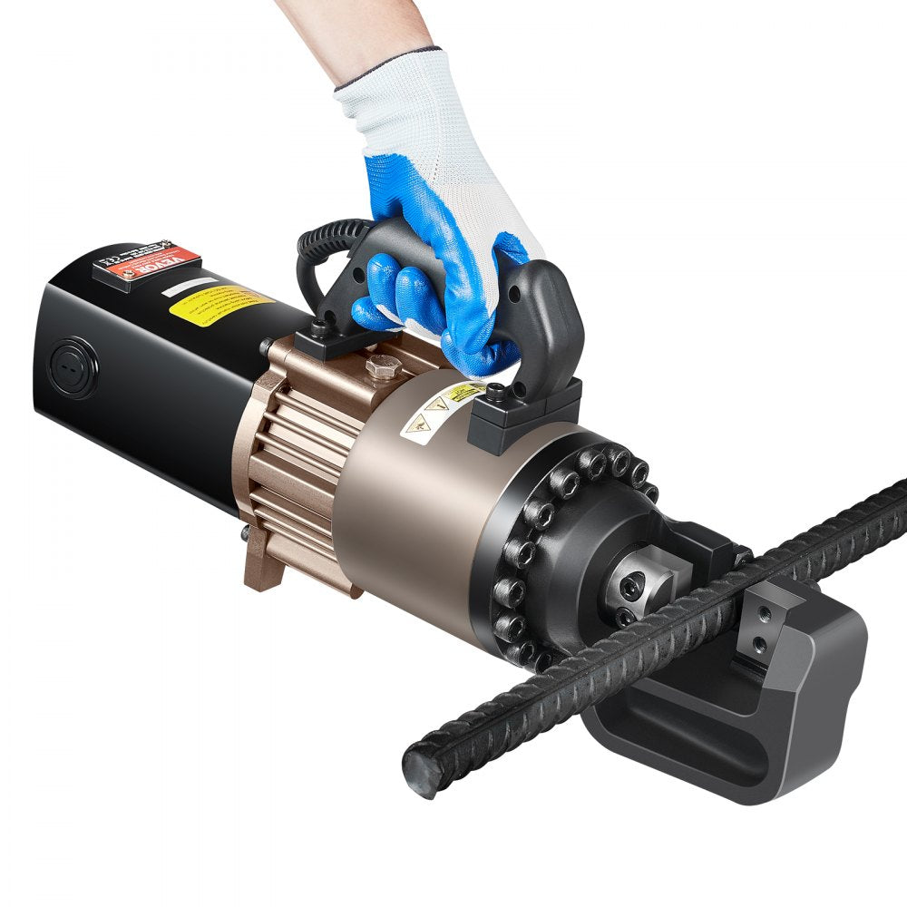 VEVOR 2000W Electric Hydraulic Rebar Cutter Cutting up to 1.1 Inch 5-28mm 