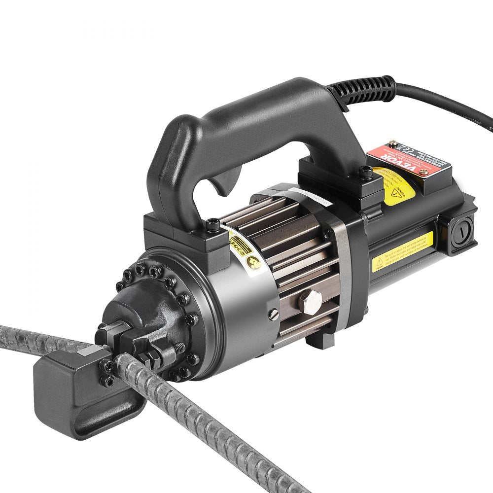 VEVOR 1000W Electric Hydraulic Rebar Cutter Cutting up to 5/8 Inch 4-16mm #5 