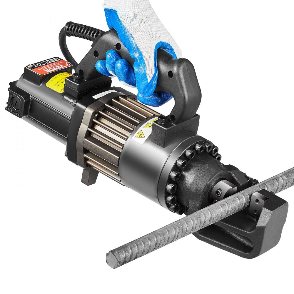 VEVOR 1000W Electric Hydraulic Rebar Cutter Cutting up to 3/4 Inch #6 4-20mm 