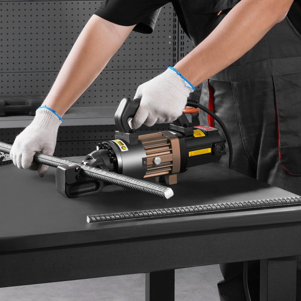VEVOR 1500W Electric Hydraulic Rebar Cutter Cutting up to 7/8 Inch #7 4-22mm 