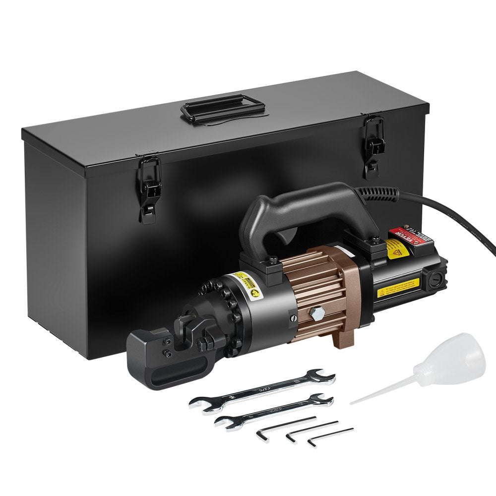 VEVOR 1500W Electric Hydraulic Rebar Cutter Cutting up to 7/8 Inch #7 4-22mm 