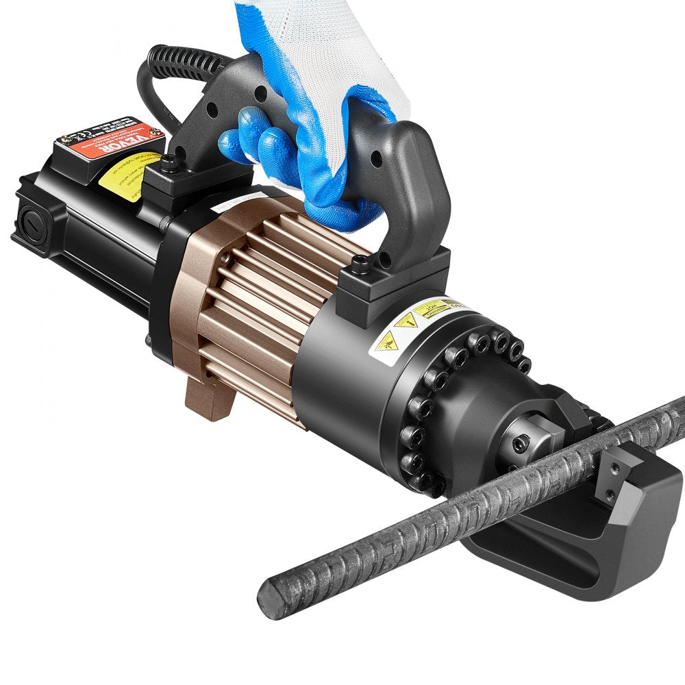 VEVOR 1500W Electric Hydraulic Rebar Cutter Cutting up to 7/8 Inch #7 4-22mm 