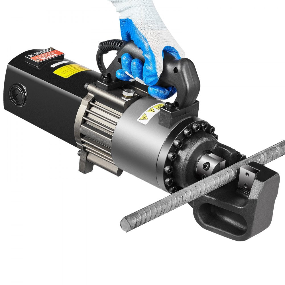 VEVOR 2000W Electric Hydraulic Rebar Cutter Cutting up to 1 Inch #8 4-25mm 