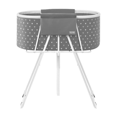 VEVOR Foldable Dog Bathtub Elevated Grey Shower Station for Small & Medium Pets 