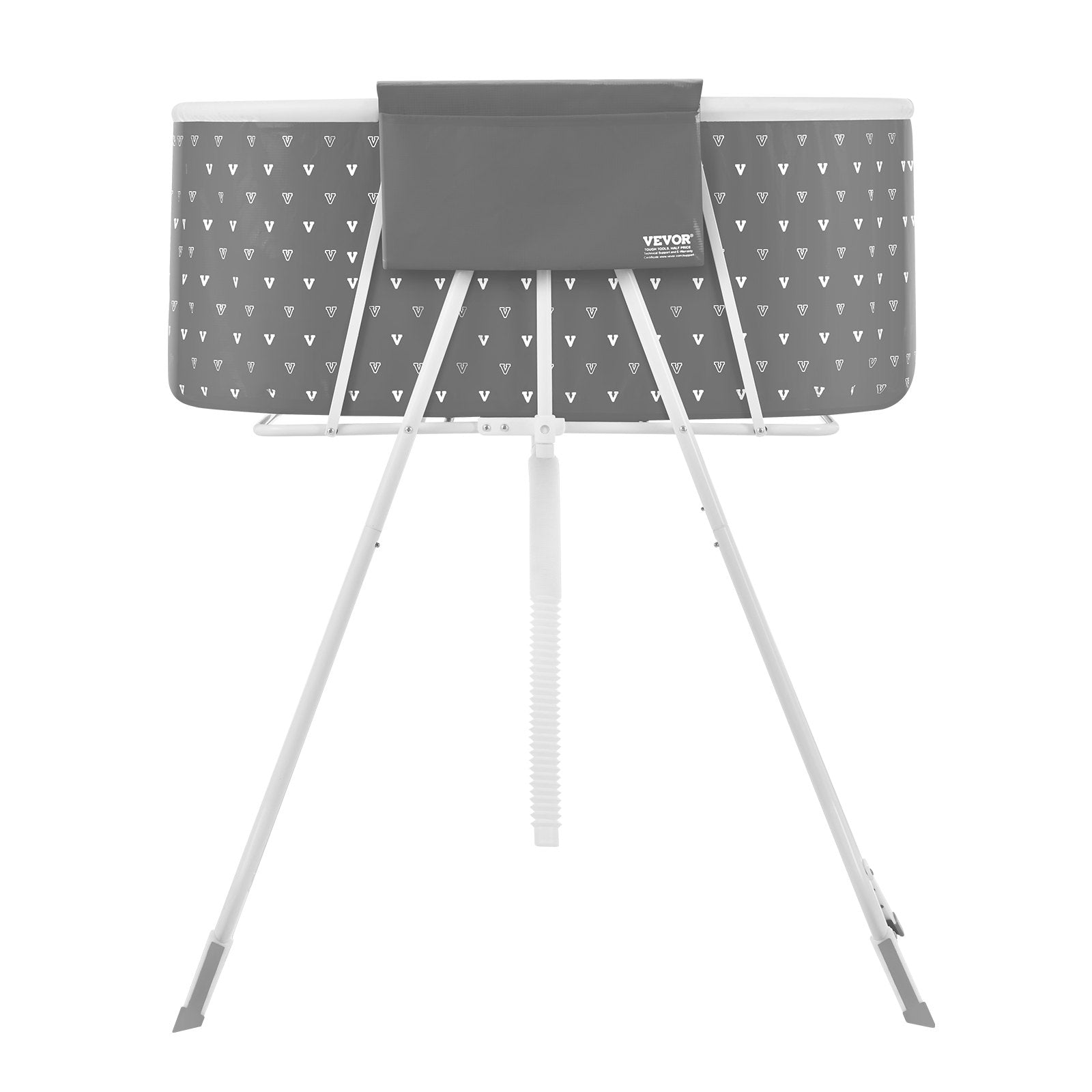 VEVOR Foldable Dog Bathtub Elevated Grey Shower Station for Small & Medium Pets 