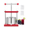 VEVOR Fruit Wine Press Manual Press for Wine Making 0.8 Gal/3L Stainless Steel