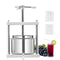 VEVOR Fruit Wine Press Manual Press for Wine Making 1.45 Gal/5L Stainless Steel