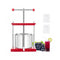 VEVOR Fruit Wine Press Manual Press for Wine Making 1.6 Gal/6L Stainless Steel