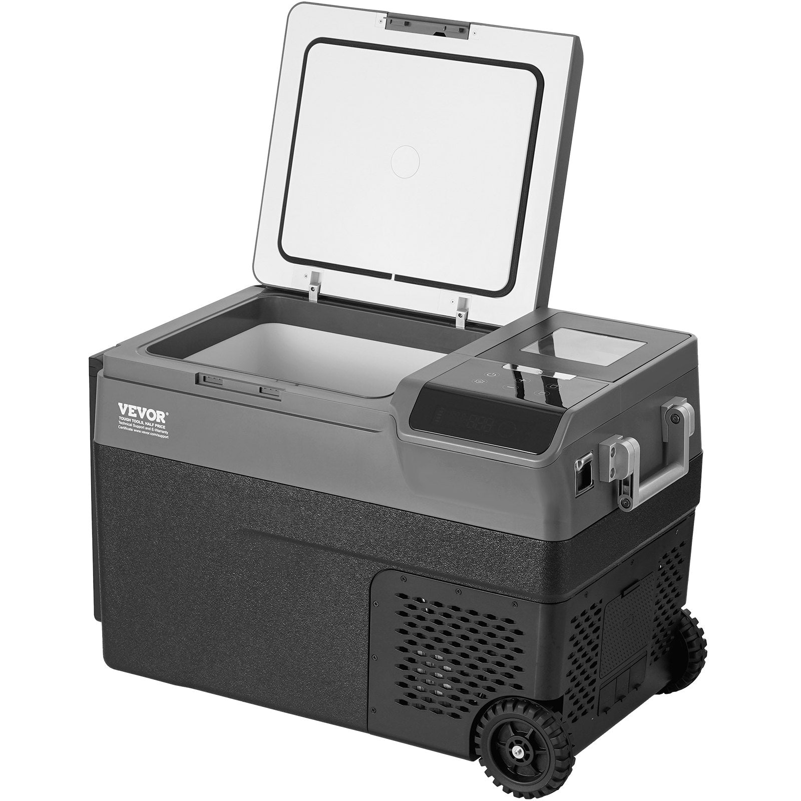 VEVOR Portable Car Refrigerator Freezer w/ Ice Making Function 37QT Single Zone 