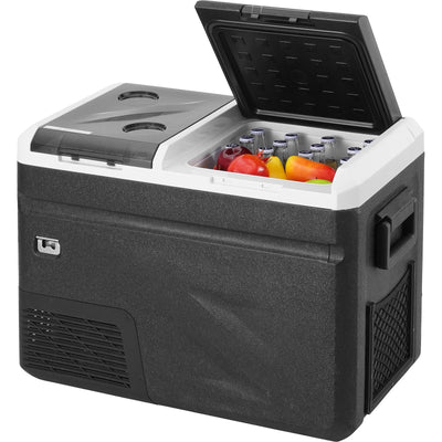 VEVOR Portable Car Refrigerator Freezer w/ Ice Making Function 38QT Dual Zone 