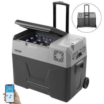 VEVOR Portable Car Refrigerator Freezer Compressor 40 L Single Zone for Car Home 