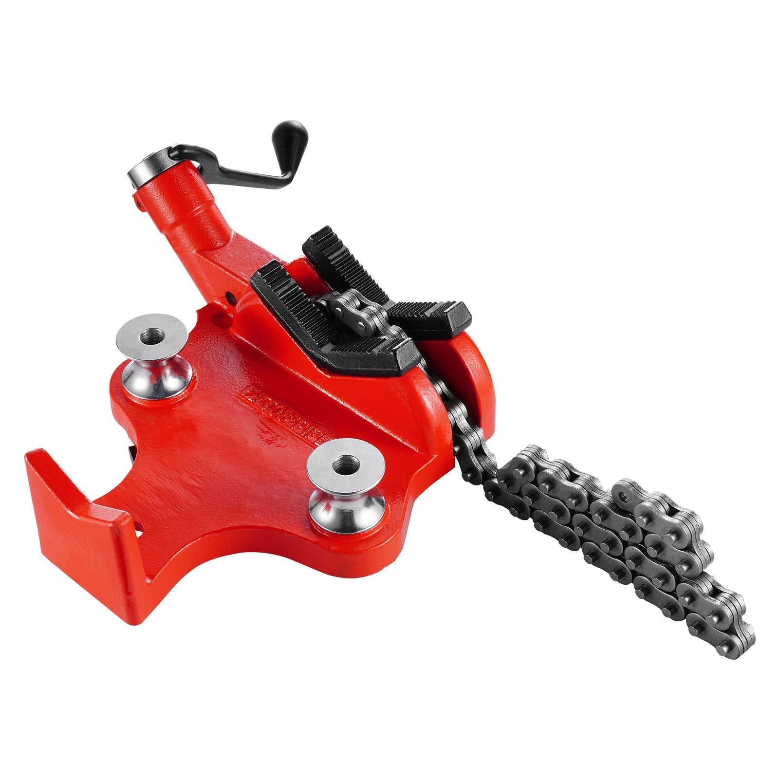 VEVOR Screw Bench Chain Vise 1/2 to 8 inch Capacity Heavy Duty Chain Pipe Vise 