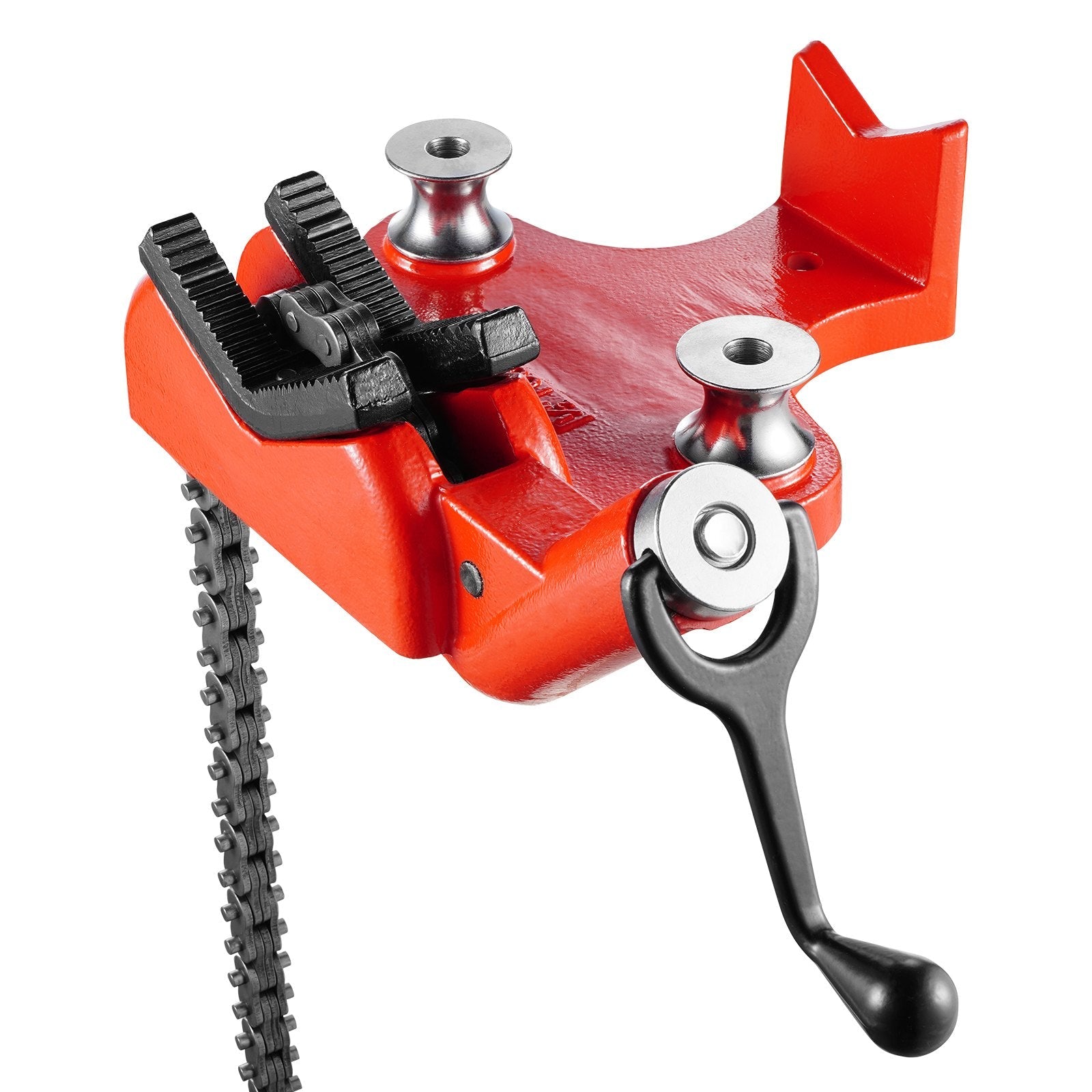VEVOR Screw Bench Chain Vise 1/2 to 8 inch Capacity Heavy Duty Chain Pipe Vise 
