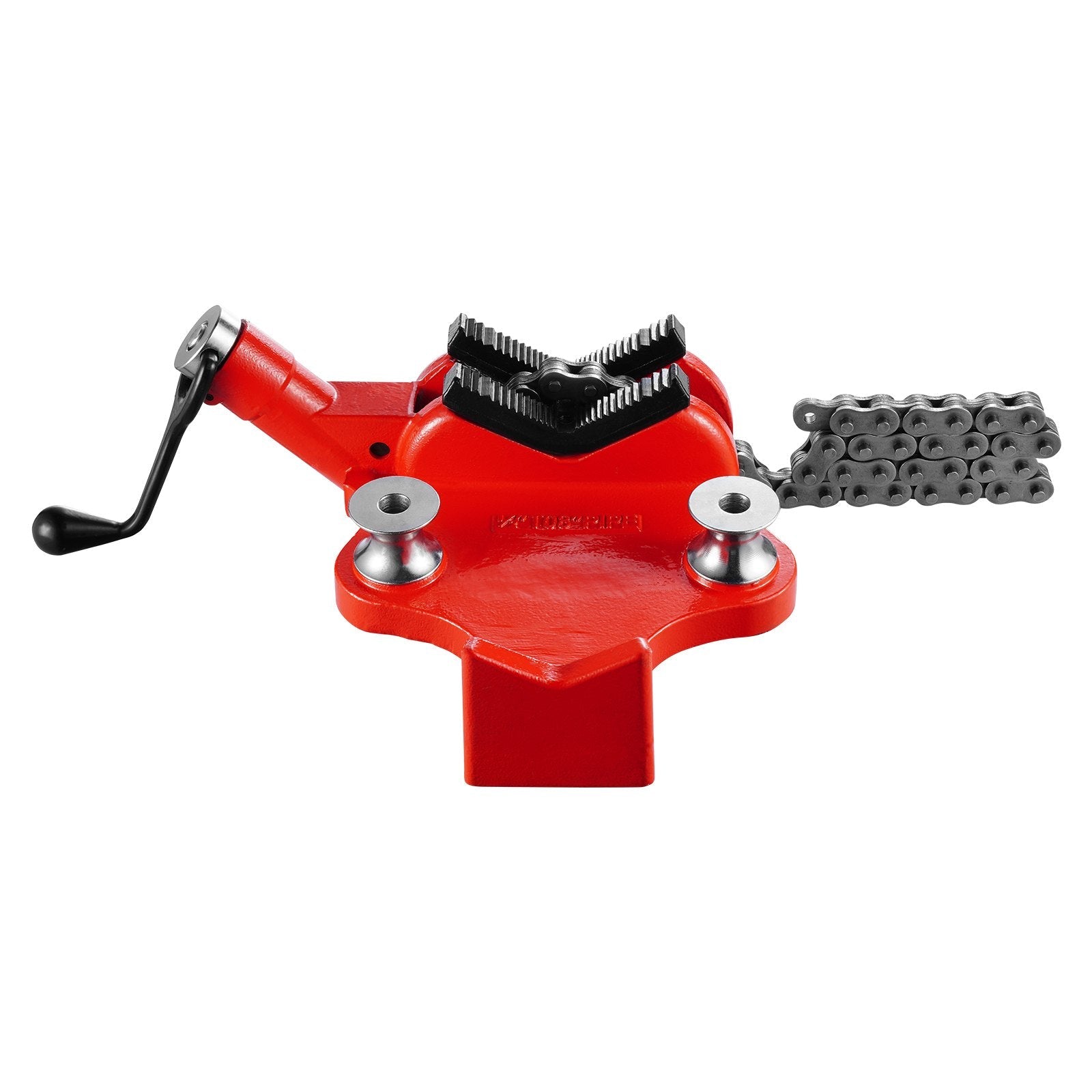 VEVOR Screw Bench Chain Vise 1/2 to 8 inch Capacity Heavy Duty Chain Pipe Vise 